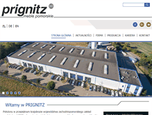 Tablet Screenshot of prignitz.pl